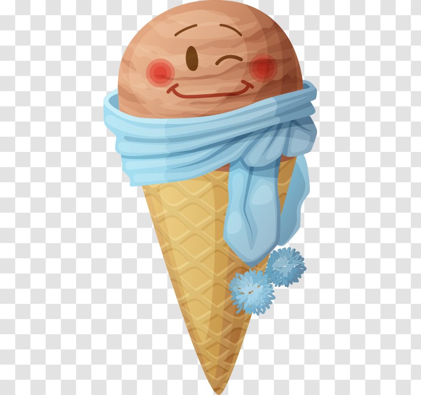 Chocolate Ice Cream Pop - Dondurma - Cute Cartoon Transparent PNG