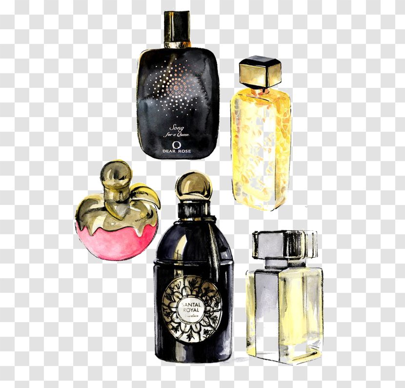 Cartoon Illustration - Health Beauty - Perfume Transparent PNG