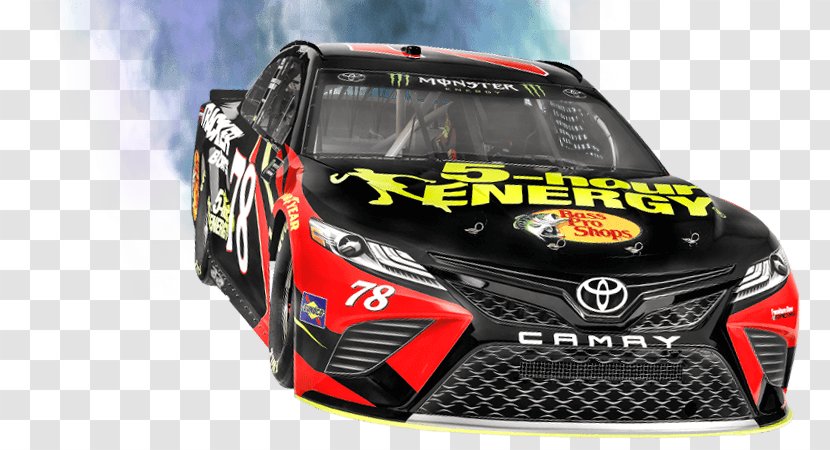Furniture Row Racing World Rally Car Toyota Camry 2018 Monster Energy NASCAR Cup Series - Athletes Transparent PNG
