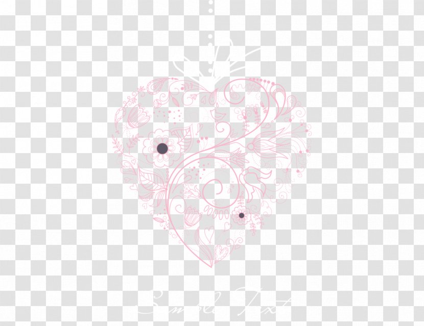 Drawing Visual Arts Heart Pattern - Flower - Line Transparent PNG