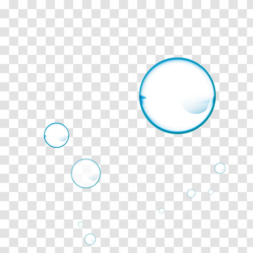 Circle Area Pattern - Symmetry - Blue Transparent Water Droplets Transparent PNG