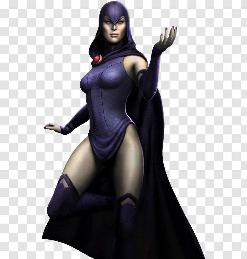 Injustice: Gods Among Us Raven Teen Titans Superhero Wiki - Fandom Transparent PNG