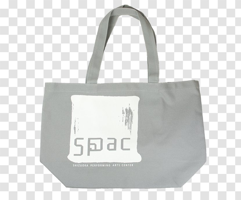 Tote Bag Shizuoka Performing Arts Centre Handbag Nylon Sailcloth - Grey - Shout Transparent PNG