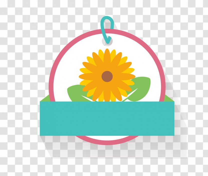 Common Sunflower Bookmarklet Clip Art - Flower - Chrysanthemum Tag Transparent PNG