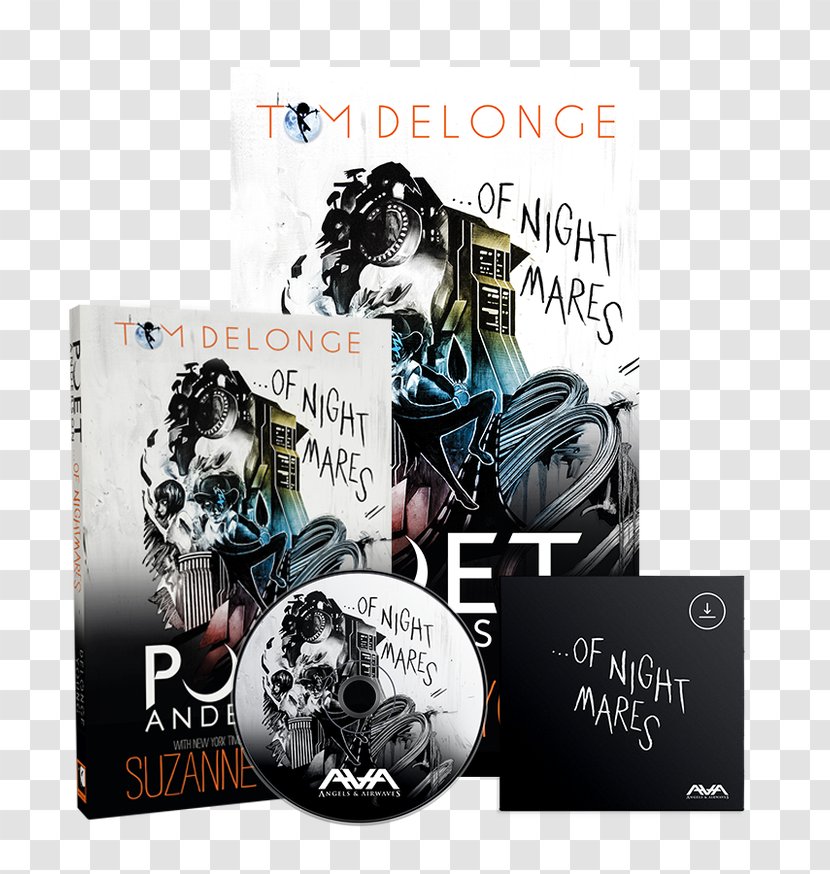 Poet Anderson ...of Nightmares Angels & Airwaves Book To The Stars... Demos, Odds And Ends - Frame Transparent PNG