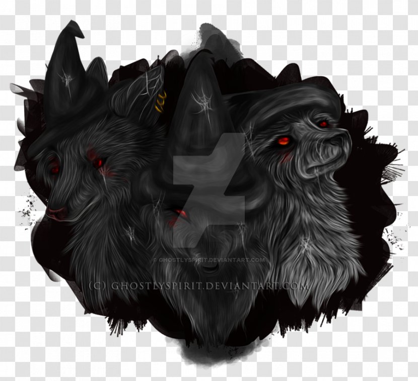 Affenpinscher Gorilla Fur Snout Werewolf - Macbeth Witches Speech Transparent PNG