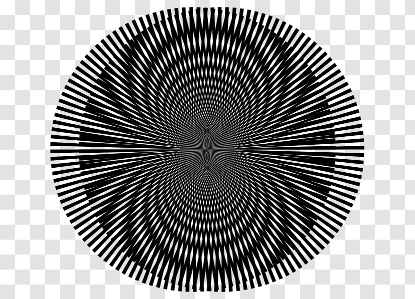Moiré Pattern Wave Interference Mathematics - Symmetry - Monochrome Photography Transparent PNG