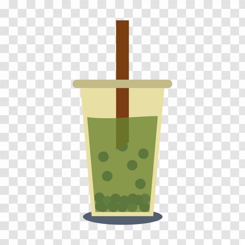 Bubble Tea Milkshake Vector Graphics - Tapioca Pearls - Beverage Transparent PNG