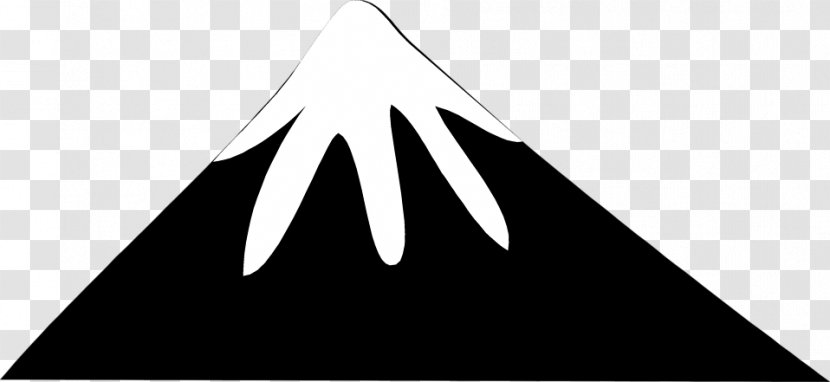 Mount Fuji Mountain Clip Art - Monochrome Photography Transparent PNG
