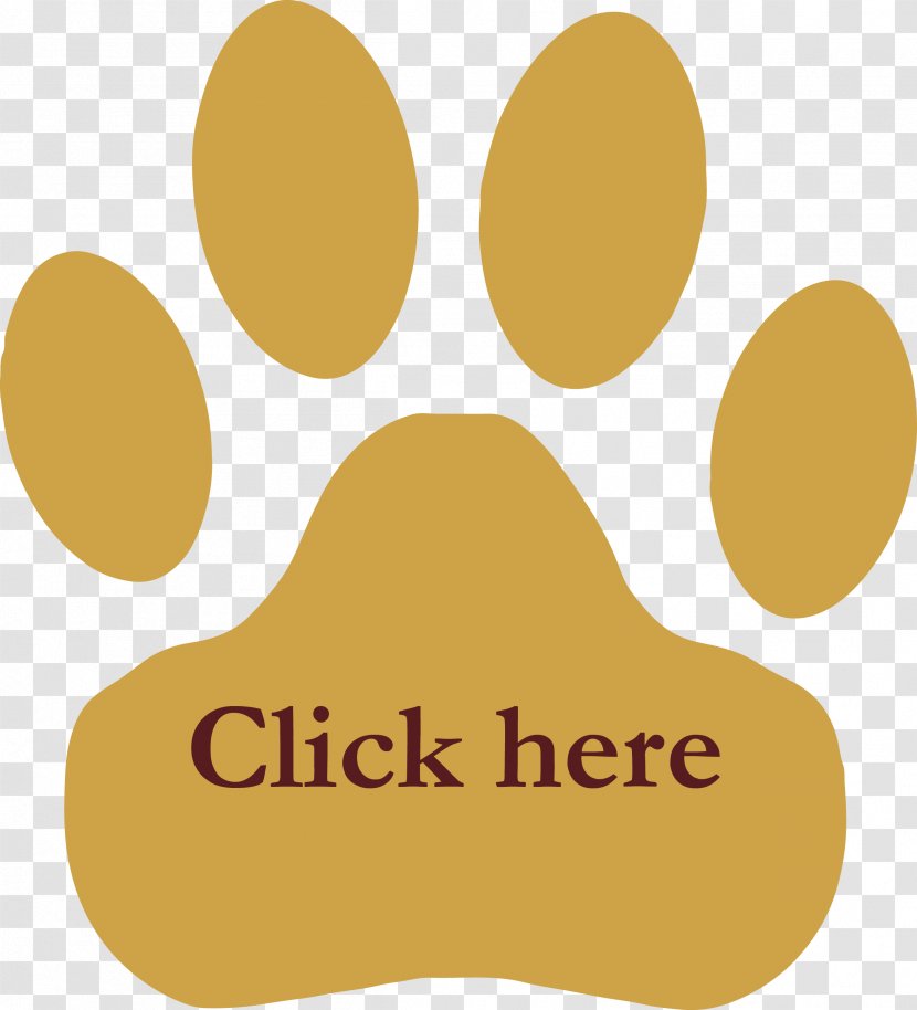 Tiger Paw Clip Art - Footprint Transparent PNG