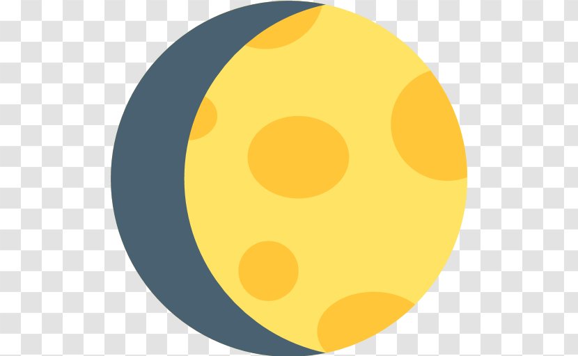 Emojipedia Lunar Phase Moon Crescent - Emoji Transparent PNG