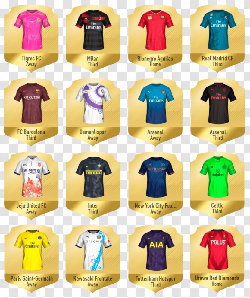 FIFA 18 17 T-shirt Video Game - Outerwear Transparent PNG