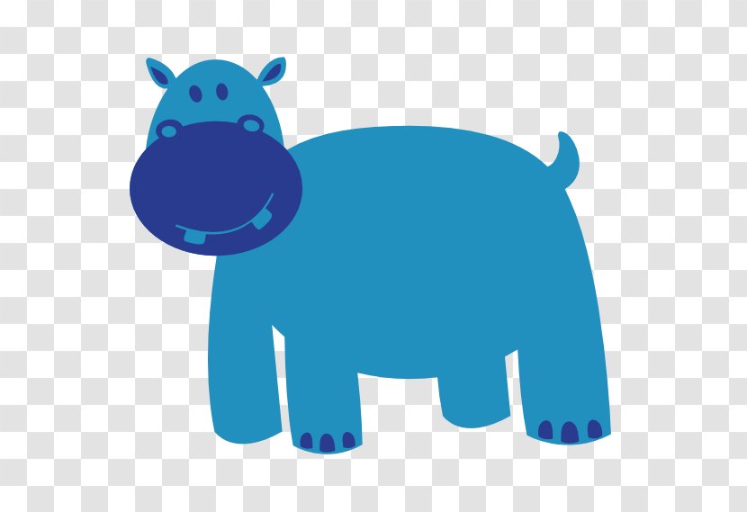 Hippopotamus Colorful Animals Clip Art - Color - Animal Graphics Transparent PNG