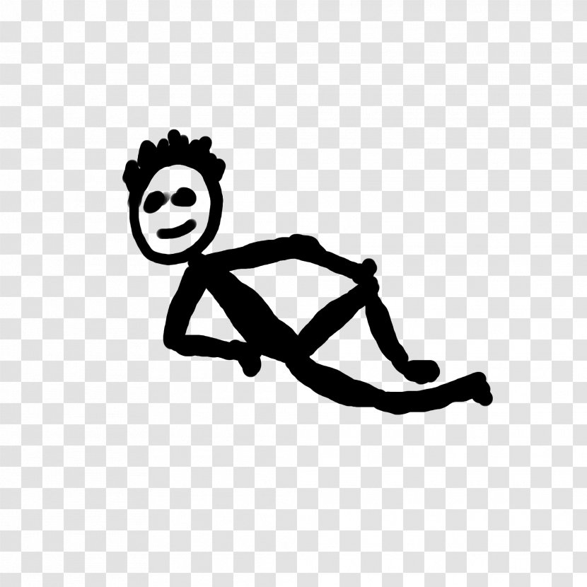 Stick Figure Cartoon Royalty-free Clip Art - Royaltyfree - Sitting Man Transparent PNG