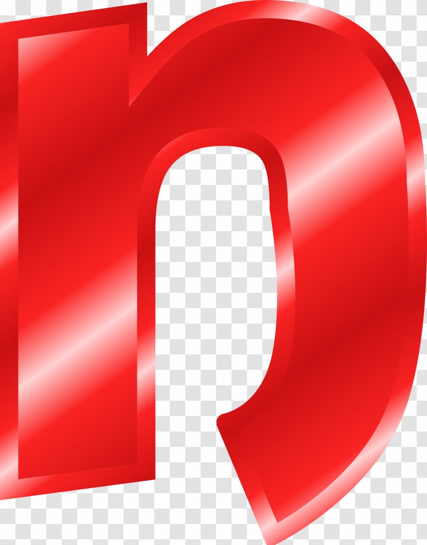 Letter Alphabet Red Clip Art - Letters Transparent PNG