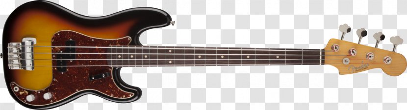 Fender Precision Bass Telecaster Guitar Jazz Custom Shop - Silhouette Transparent PNG