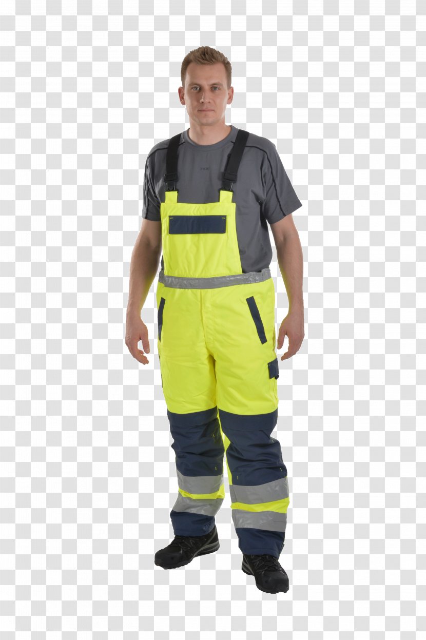 T-shirt Ocean Rainwear A/S Overall Workwear High-visibility Clothing - Costume - Overalls Transparent PNG