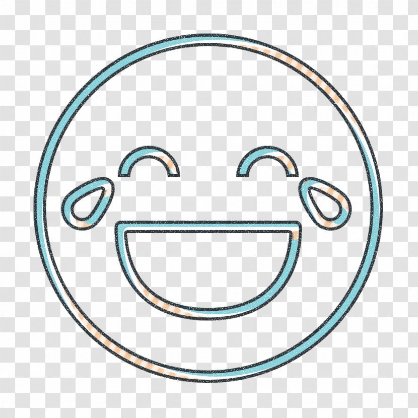 Facebook White Icon - Emoticon - Laugh Happy Transparent PNG