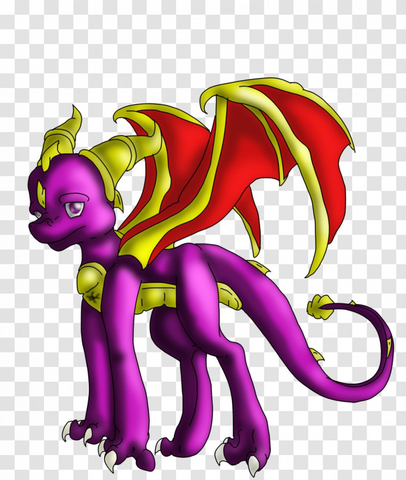 Vertebrate Dragon Demon Clip Art - Legend Of Spyro Transparent PNG