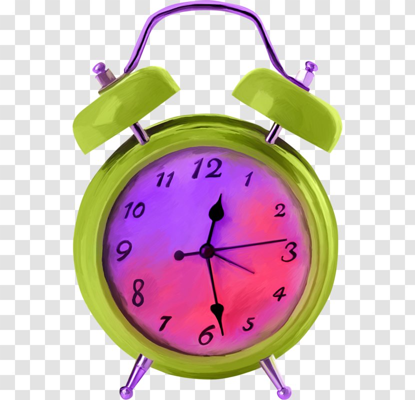 Alarm Clocks Image Design - Green - Clock Transparent PNG