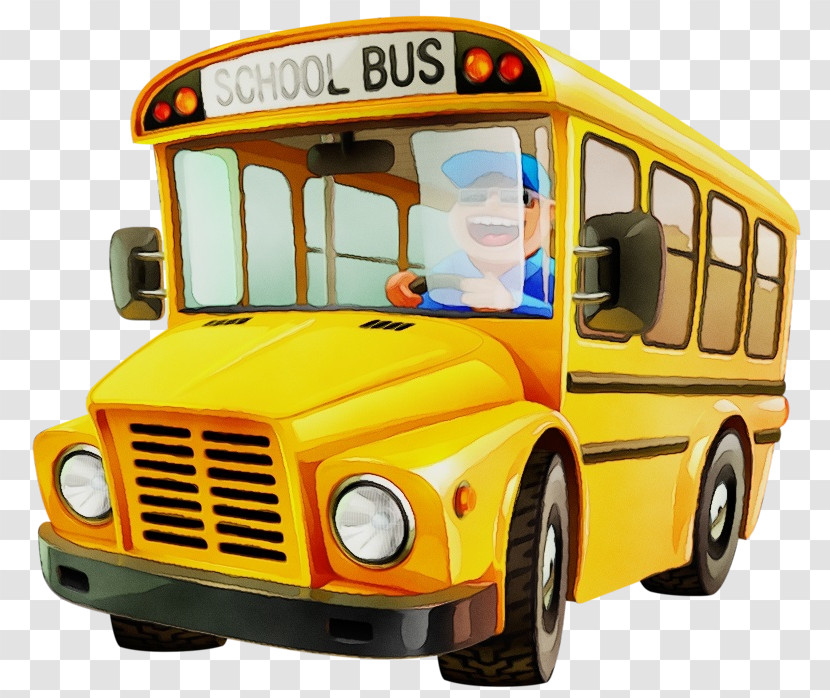 School Bus Transparent PNG