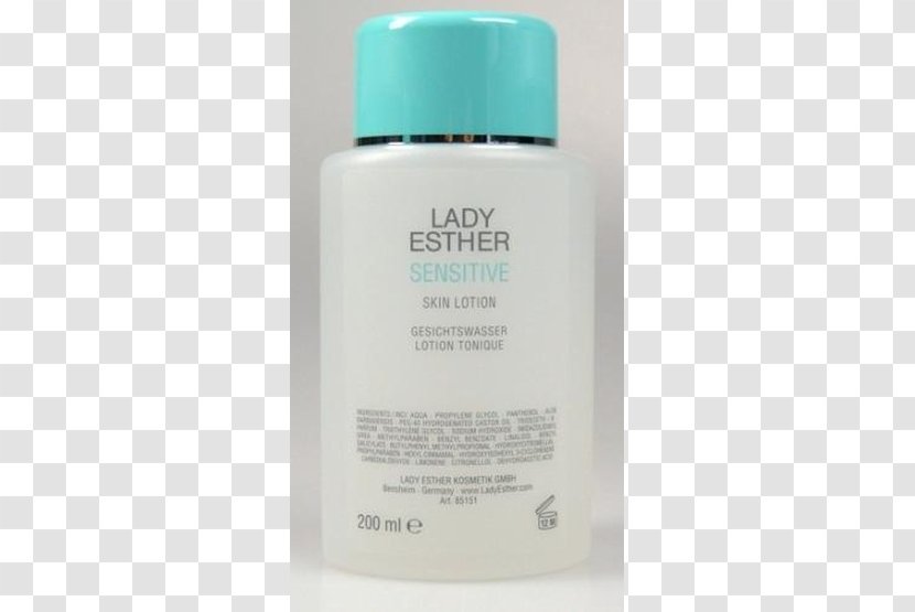 Lotion Skin Milliliter Lady Esther - Sensitive Transparent PNG