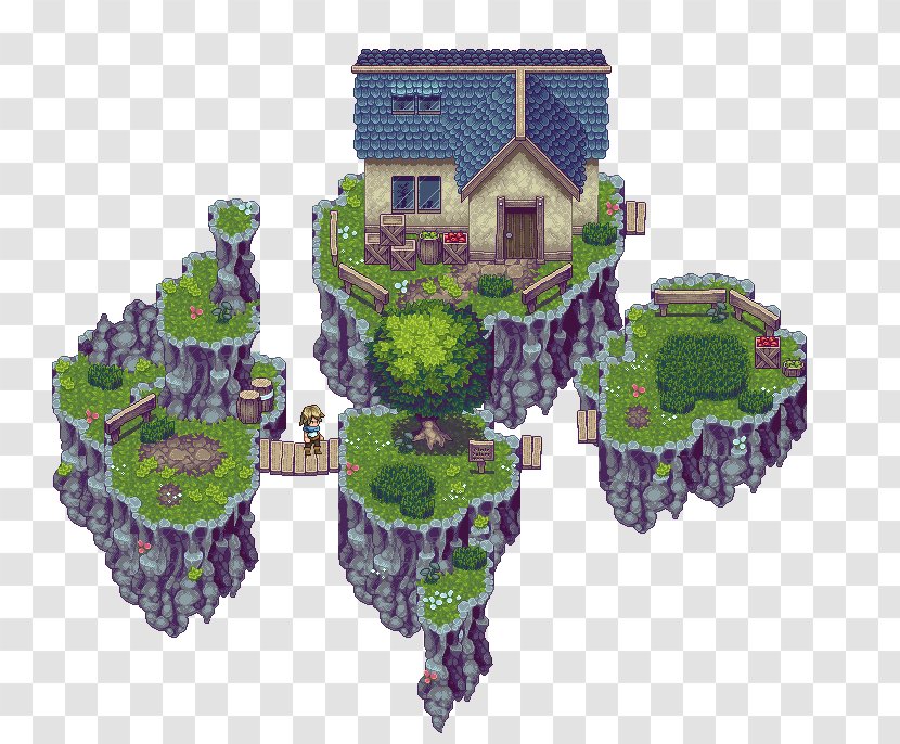 Isometric Graphics In Video Games And Pixel Art Role-playing Game Tile-based - Rpg Maker Transparent PNG