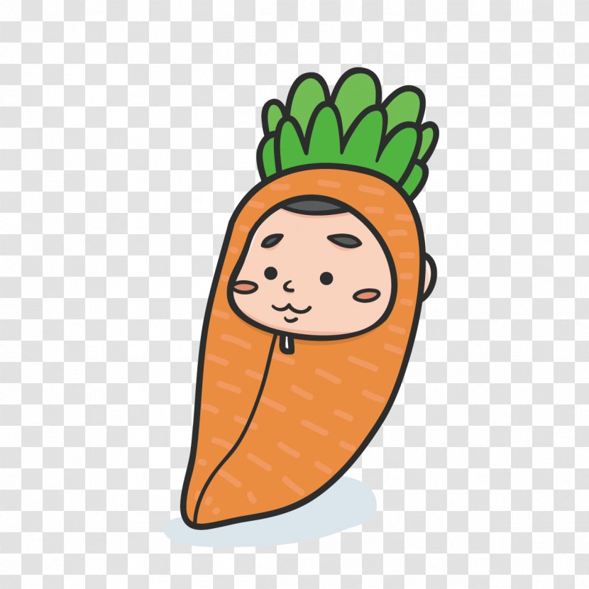 Clip Art - Fruit - Vector Carrot Transparent PNG