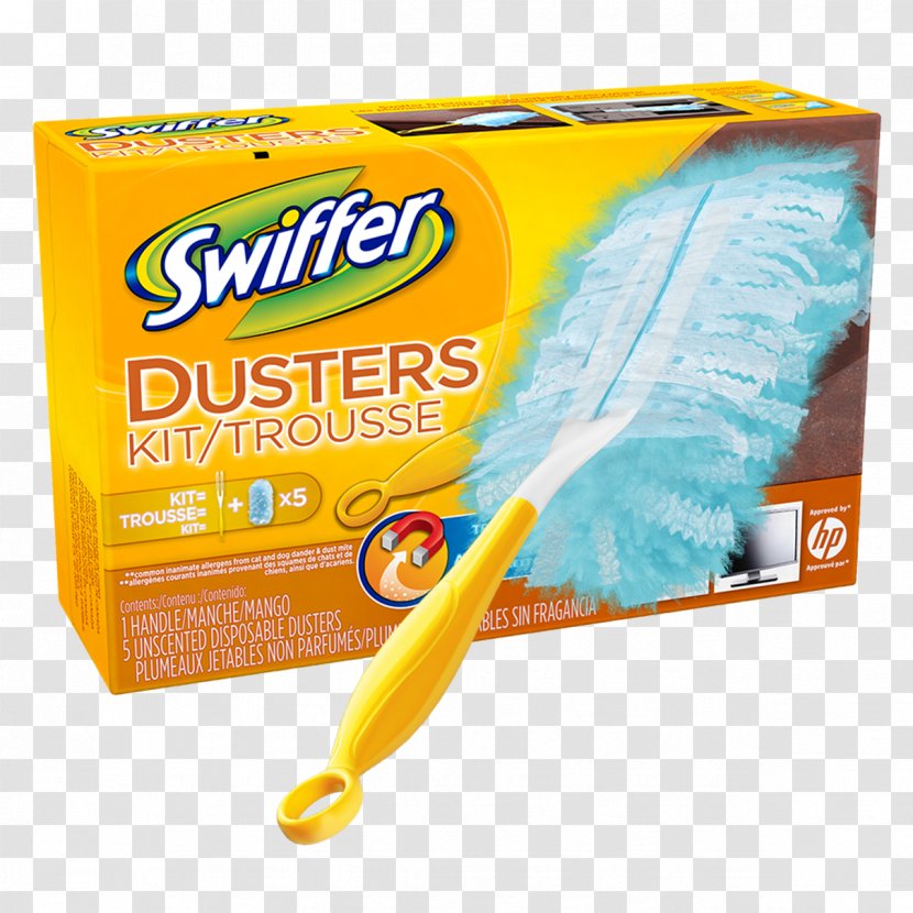 Swiffer Cleaner Feather Duster Electrostatic Precipitator - Electrostatics - Dust Sweeping Transparent PNG
