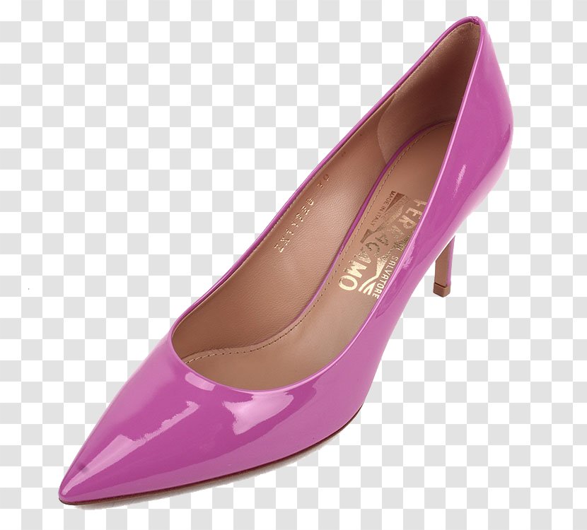 Ballet Flat High-heeled Footwear Designer Shoe - High Heeled - Ferragamo Heels Transparent PNG