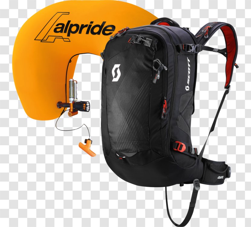 Scott Air Free AP 12 Backpack Blue, Size Uni Avalanche Airbag - Orange Transparent PNG