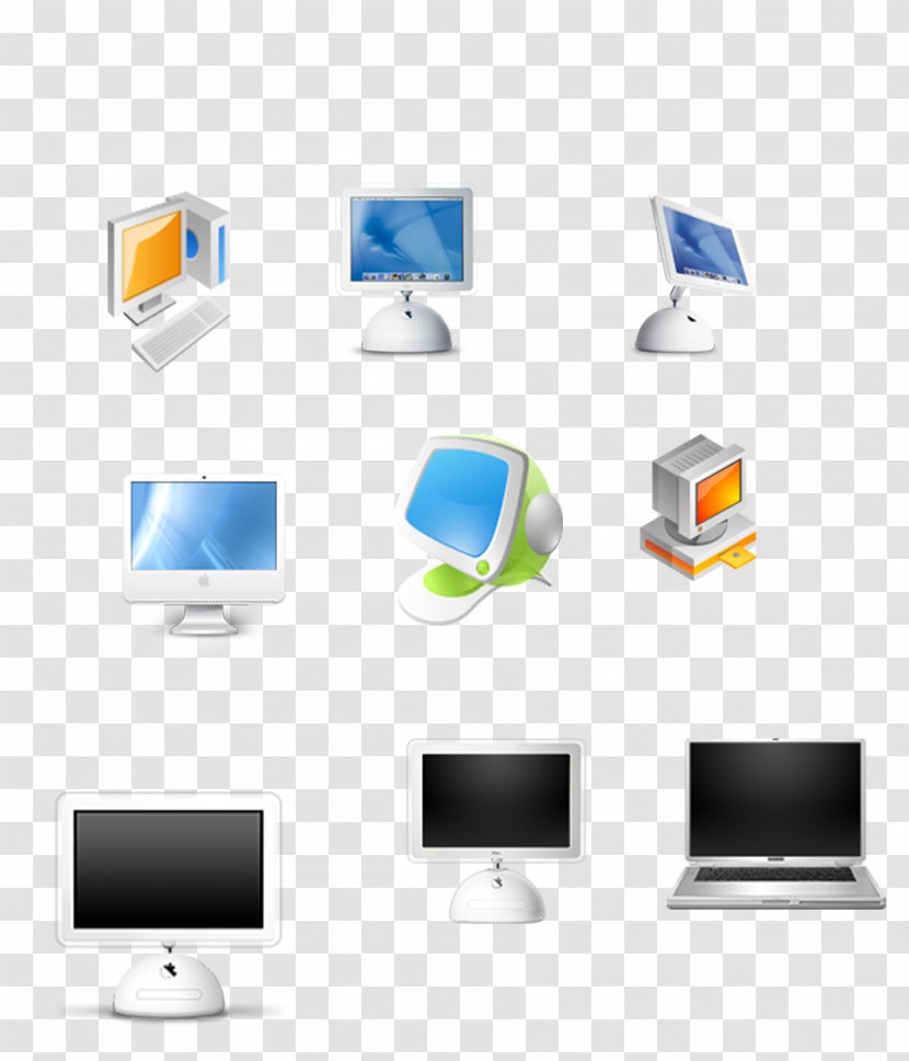 Apartment Computer - Technology - Flat Pictures PSD Material Transparent PNG