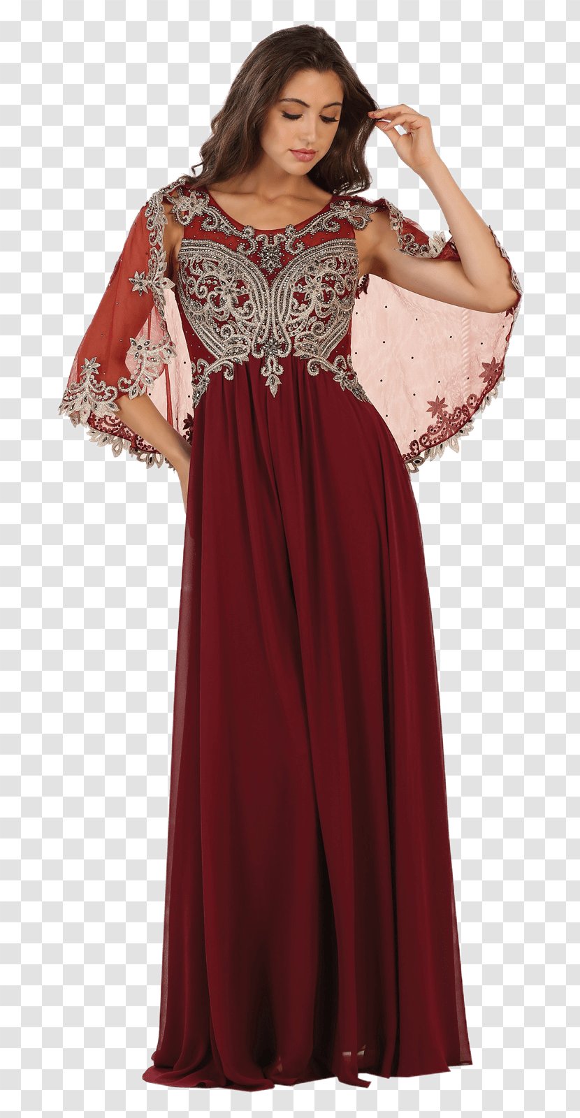 Evening Gown Cocktail Dress Formal Wear - Watercolor - Layered Clothing Transparent PNG