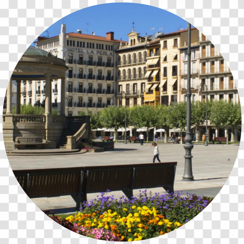 Plaza Del Castillo/Gazteluko Nascia De Cuzco Taconera - Town Square - Reja Transparent PNG