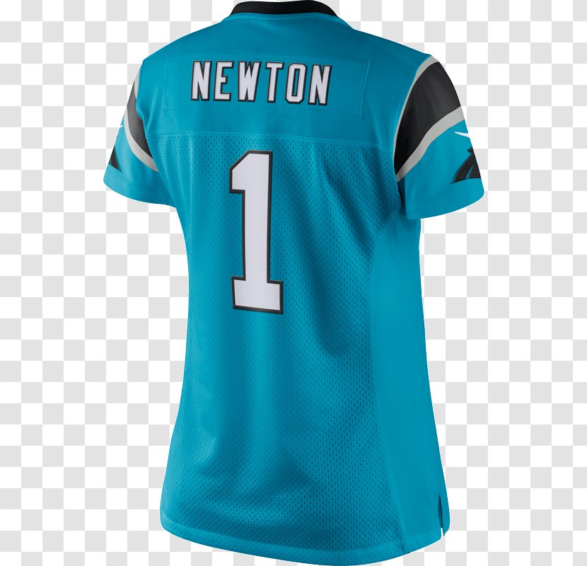 Carolina Panthers Jersey NFL Clothing Nike - Sports Fan - Cam Newton Transparent PNG