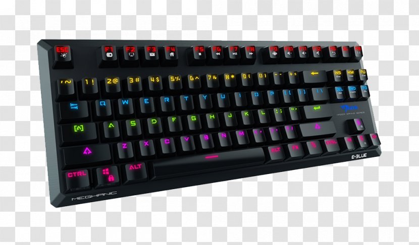 Computer Keyboard MasterKeys Pro L, Hardware/Electronic COOLER MASTER Masterkeys S RGB Mechanical SGK-6030-KKCM1-US Cooler Master US Color Model - Space Bar - Cherry Transparent PNG