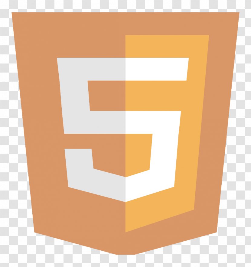 HTML Web Development Logo World Wide Consortium Icon - Yellow - 5 Transparent PNG