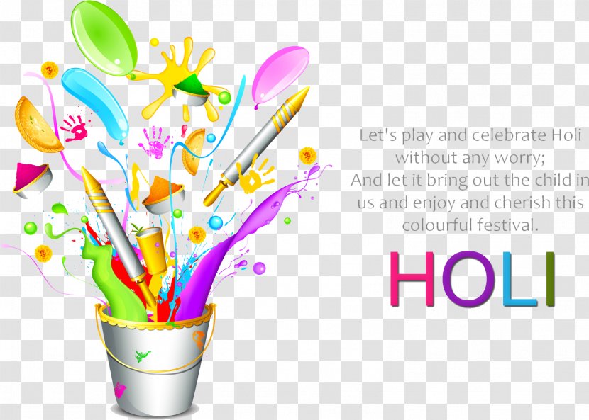 Holi Festival India Image Happiness - Hindu Background Happy Transparent PNG