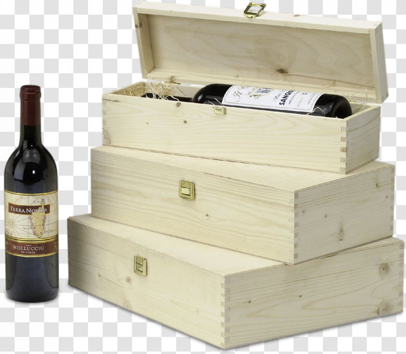 Box Wine Wood Crate Shelf Transparent PNG
