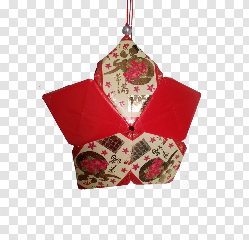 Christmas Ornament Maroon - Red - Lotus Lantern Transparent PNG