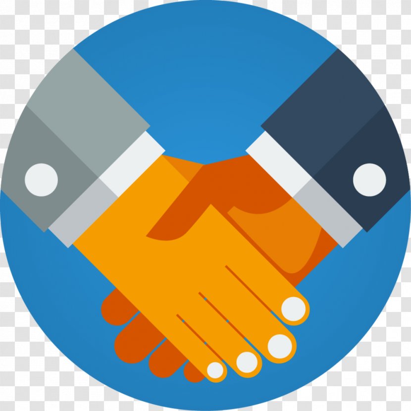 Clip Art Partnership Business Partner - Orange - Contract Transparent PNG