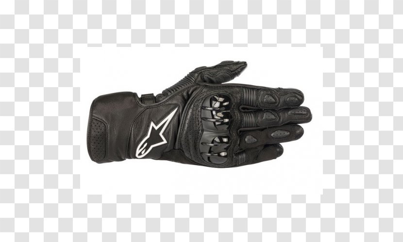 Alpinestars SP-2 V2 Gloves Motorcycle Leather - Glove Transparent PNG