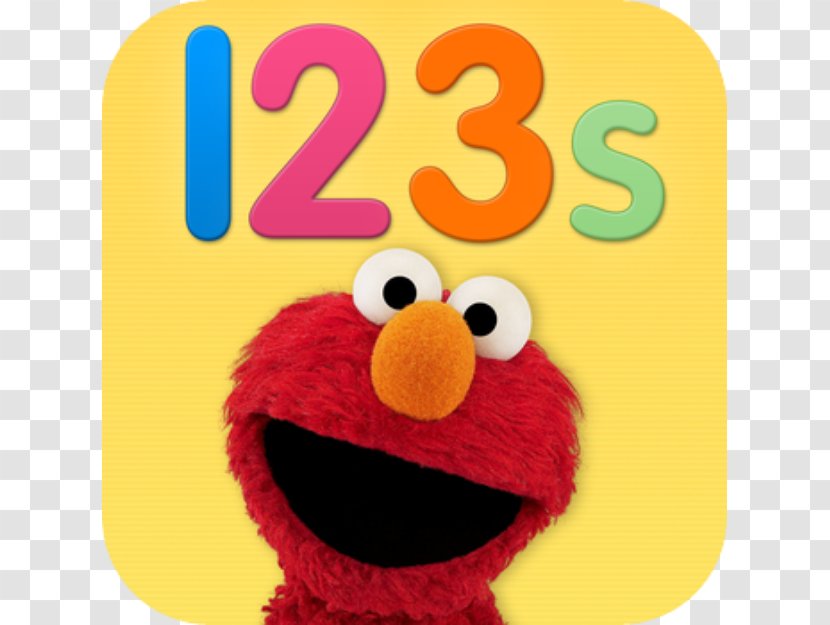 Elmo Loves 123s ABCs Sesame Workshop Game - Muppets Transparent PNG