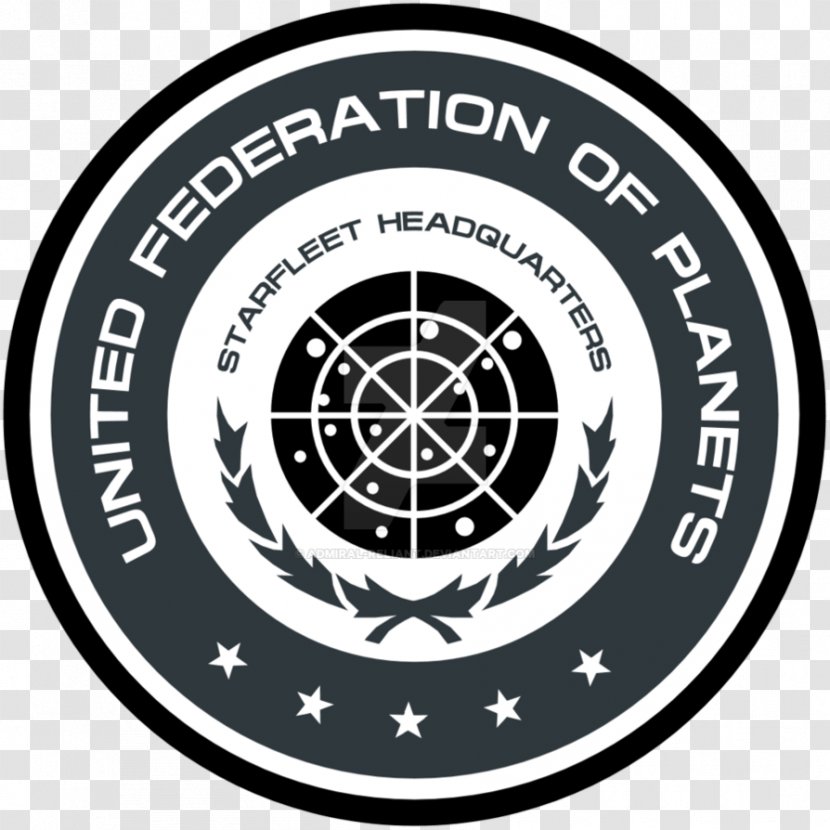Starfleet Star Trek United Federation Of Planets Logo Graphic Design - Area - Courtmartial Transparent PNG
