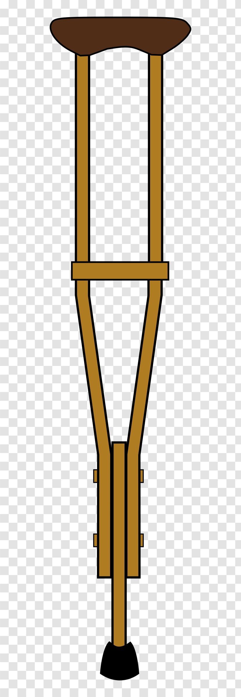 Crutch Clip Art - Walking Stick - Crutches Cliparts Transparent PNG
