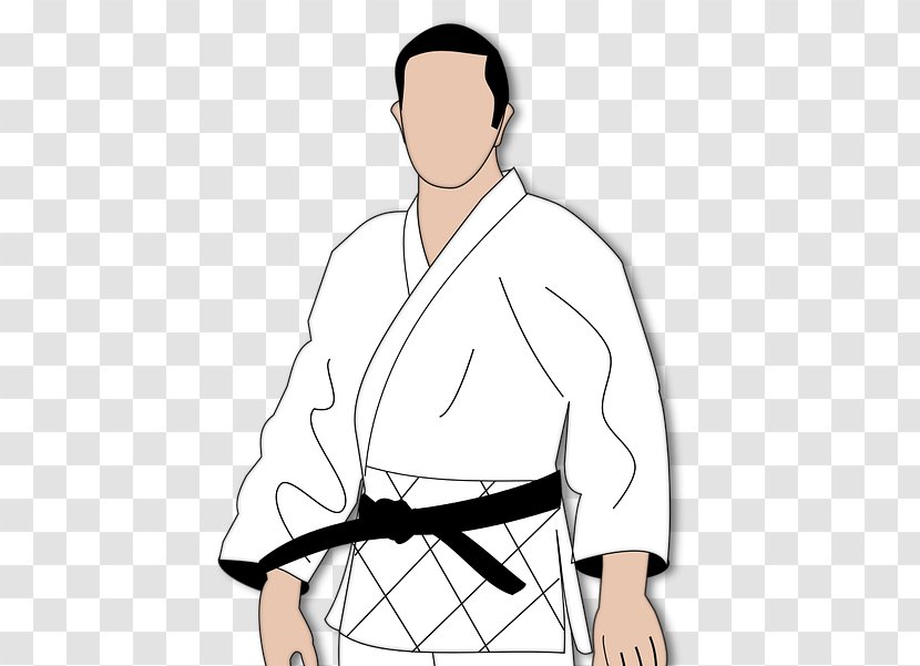 Jujutsu Kimono Karate Gi Clip Art - Judo - Bjj Flyer Transparent PNG