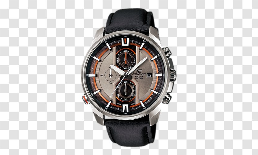 Casio Edifice Watch Chronograph Clock Transparent PNG