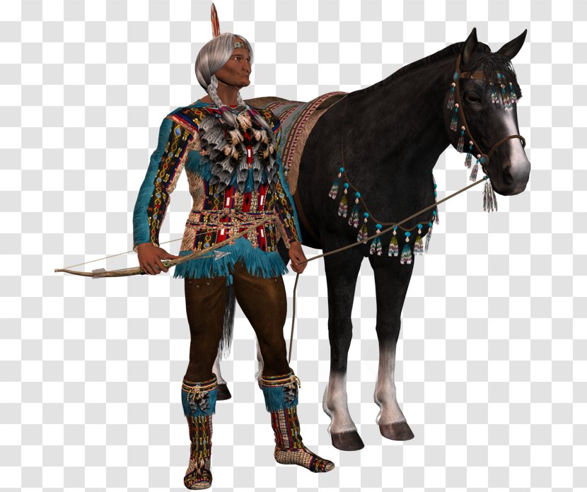 Indigenous Peoples Of The Americas Horse Harnesses Stallion Character - Like Mammal - American Indian Transparent PNG