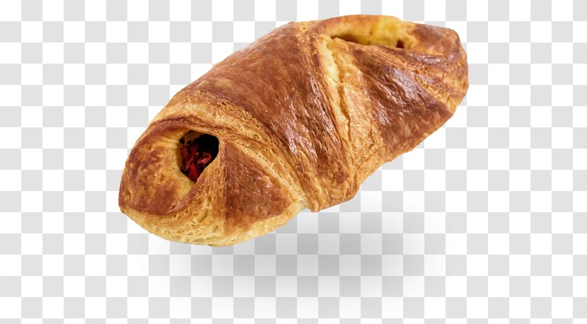 Croissant Pain Au Chocolat Danish Pastry Viennoiserie Sausage Roll - Baked Goods Transparent PNG