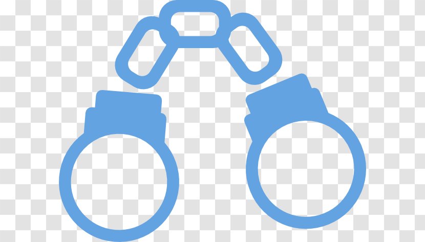 Handcuffs Cartoon Royalty-free Clip Art - Number - Vector Transparent PNG